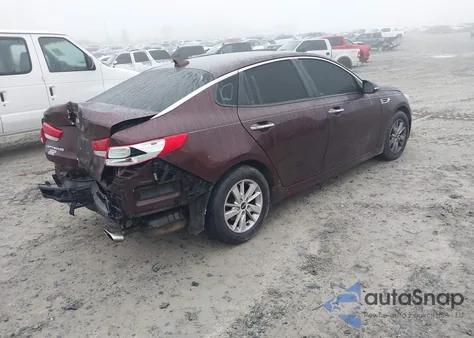 2016 Kia Optima Lx from USA, damaged, VIN 5XXGT4L30GG028537